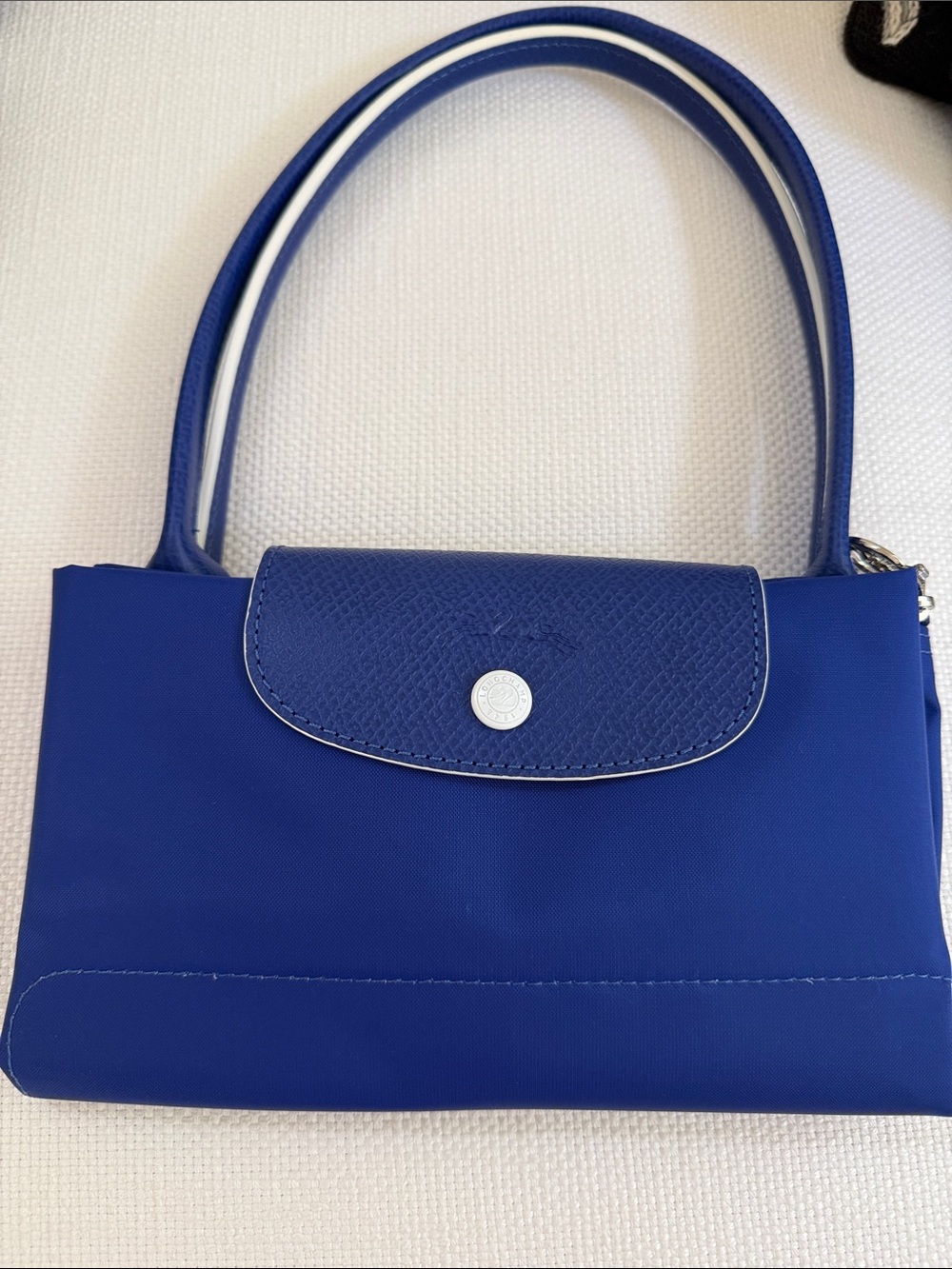 Longchamp Elegant Dark Blue Tote Bag